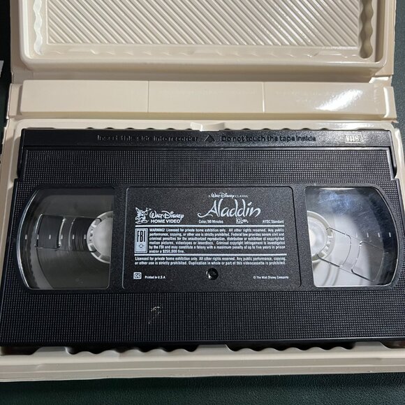 Disney’s Aladdin VHS – Black Diamond Edition #1662-1 (First Pressing) – 1993 - Picture 5 of 6